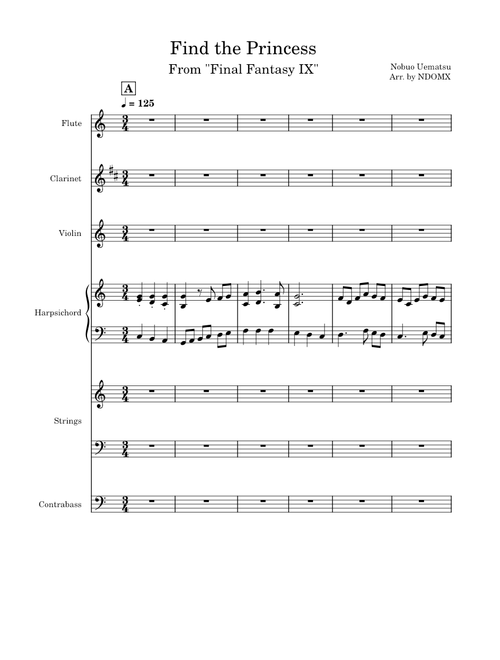 Final Fantasy IX - Transcriptions sheet music by ndomx | Play