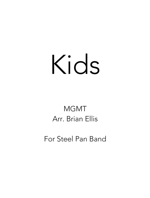 Kids (Arr. Brian Ellis) - MGMT (Small Ensemble)
