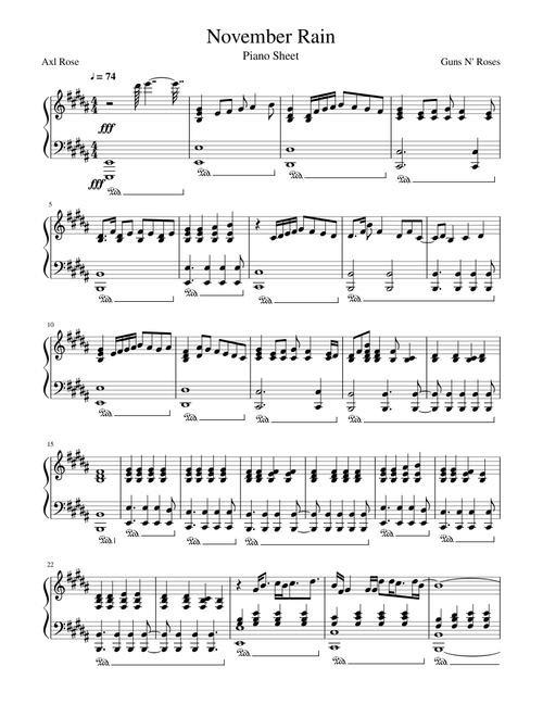 November Rain