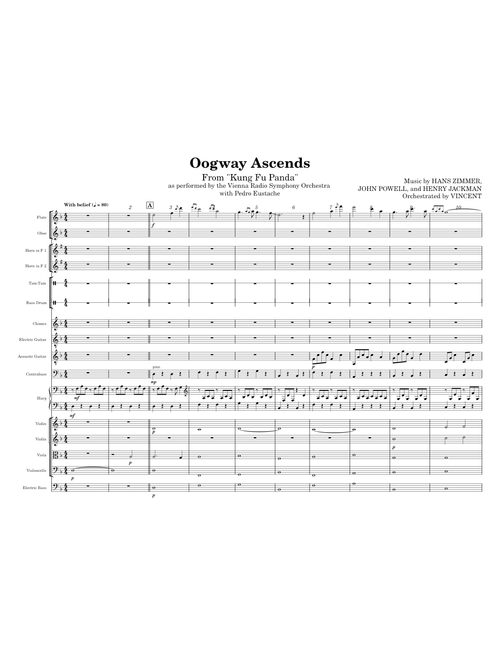 Oogway Ascends - Kung Fu Panda – Hans Zimmer