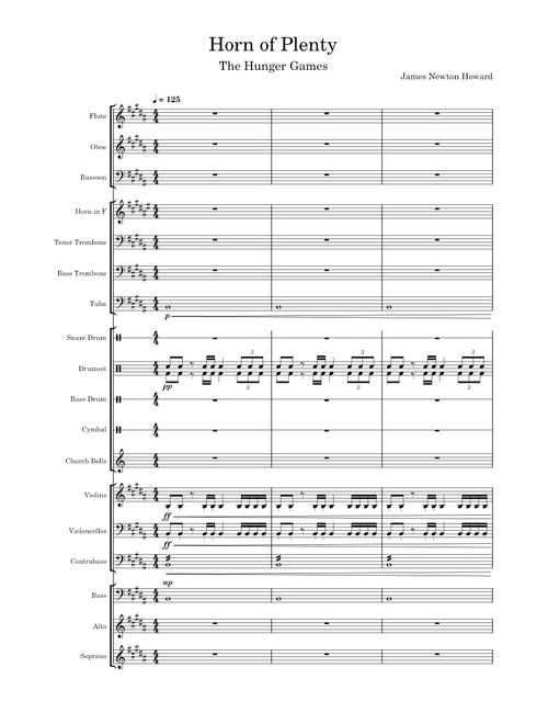 Horn Of Plenty – James Newton Howard