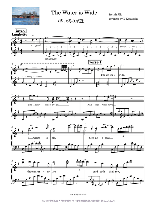 folk song(フォーク・ソング) sheet music by K Kobayashi | Play