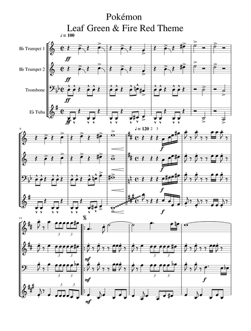 Pokemon Leaf Green/ Fire Red Opening Theme