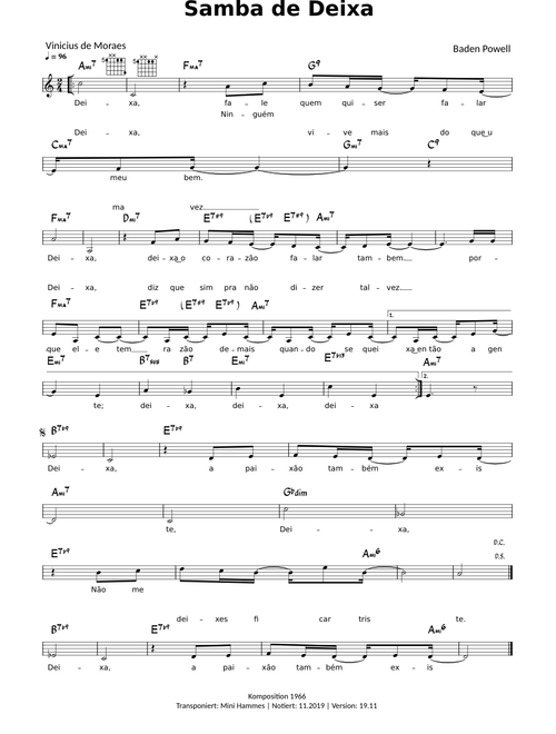 Baden Powell - Deixa