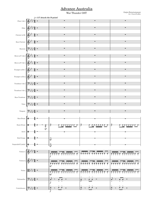 Advance Australia – Zakhar Antonov – Orchestral Transcription