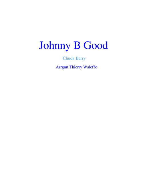 Johnny B Good