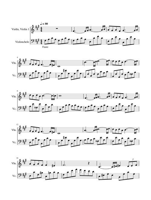 Pavane, Op. 50 – Gabriel Fauré faure pavane