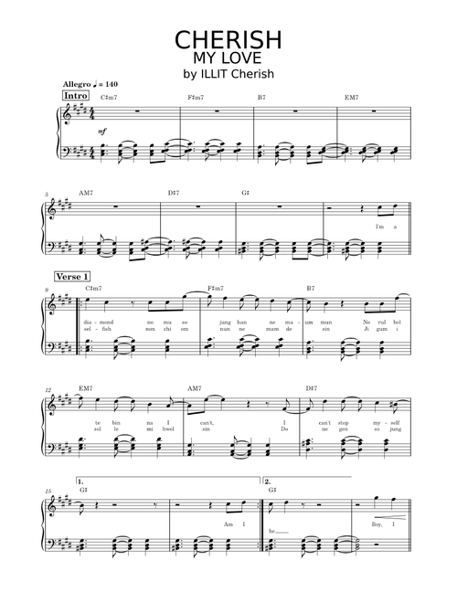 Cherish (My Love) - ILLIT