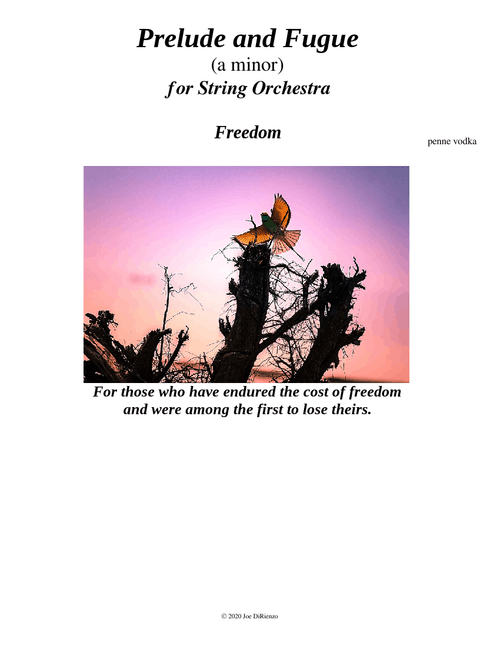 Prelude and Fugue (a minor) for String Orchestra