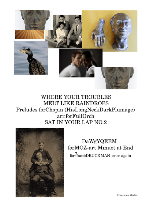 WHEREYOURTROUBLESMELTLIKELEMONDROPSPreludes(A Few),Op.28 –FrédéricChopin(Workinprogress)