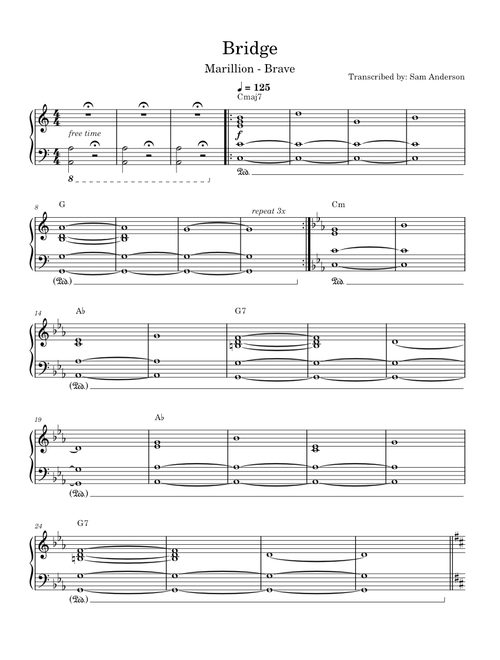 Bridge - Marillion