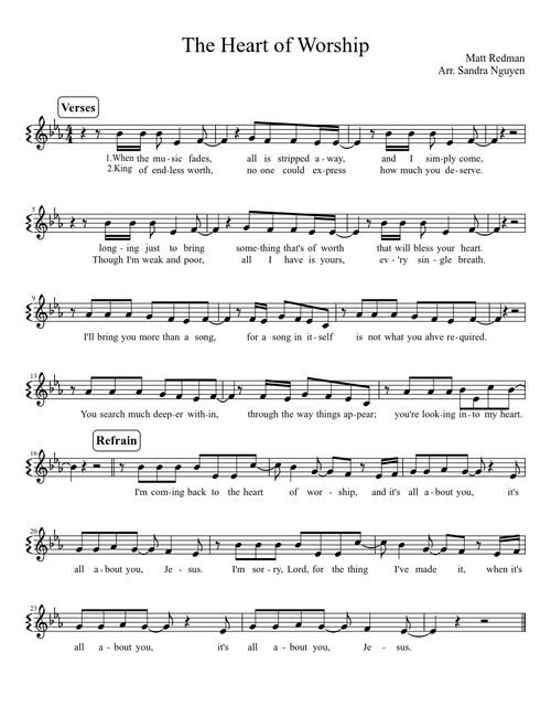 The Heart of Worship