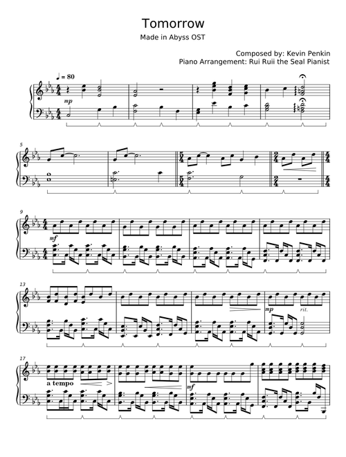 Tomorrow - Kevin Penkin