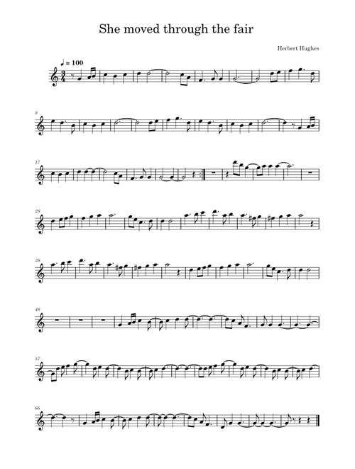 She Moves Through the Fair – Traditional Irish Folk Song