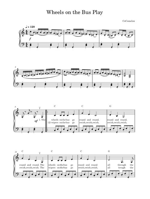 Wheels on the Bus Play - CoComelon