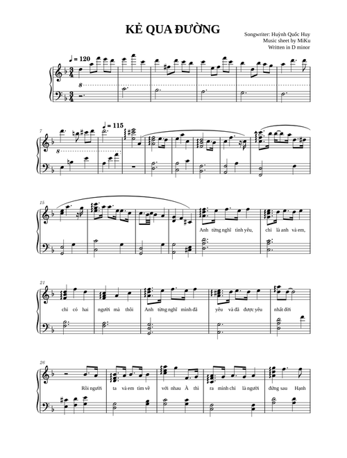 Kẻ qua đường (Huỳnh Quốc Huy) - Tăng Phúc