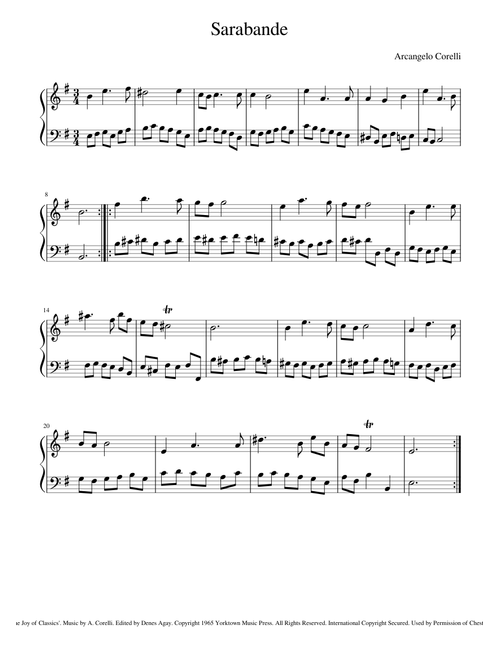Sarabande
