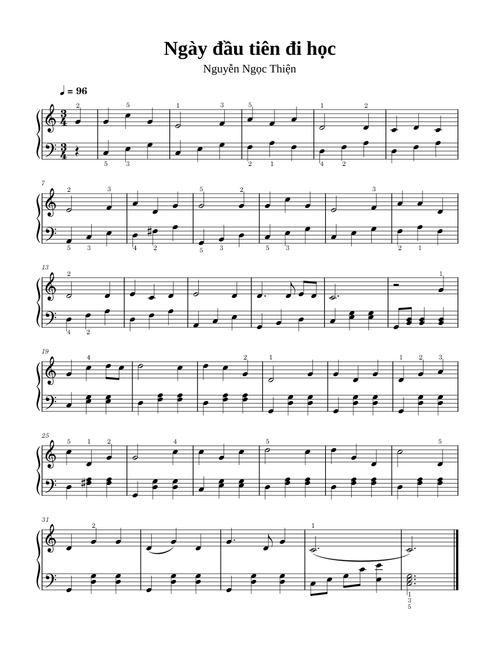 3B1 Ngày đầu tiên đi học – Wonderland Music 0986560167