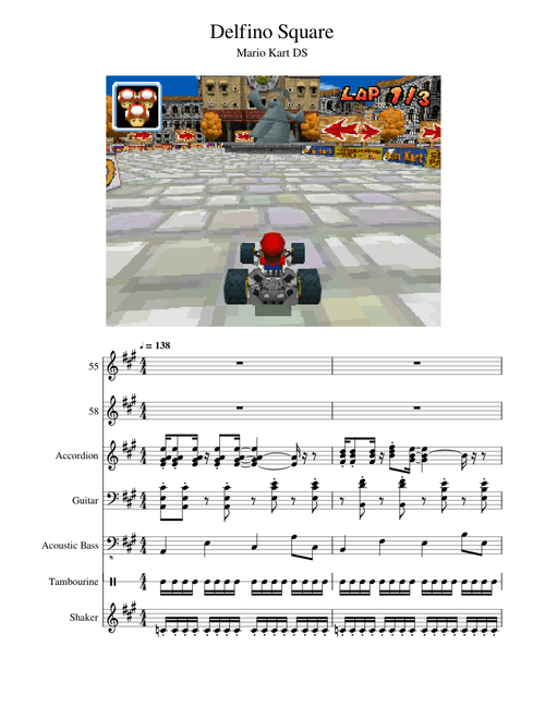 Delfino Square (Mario Kart DS)