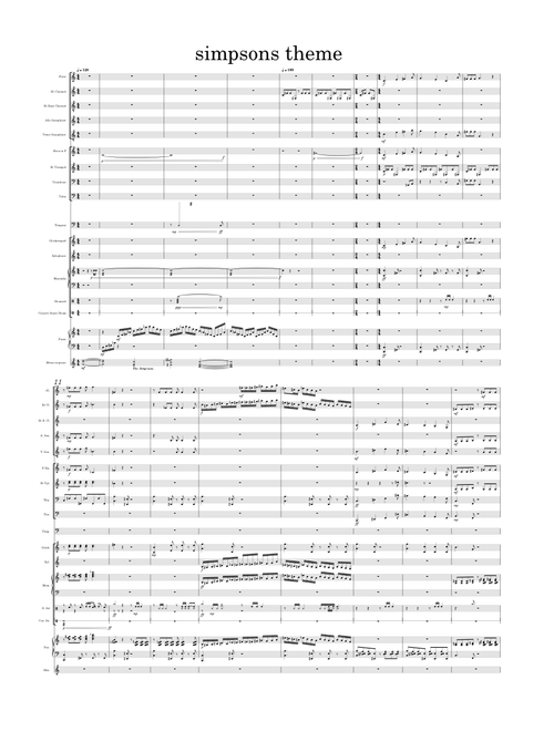 The Simpsons Main Theme – Danny Elfman simpsons_theme