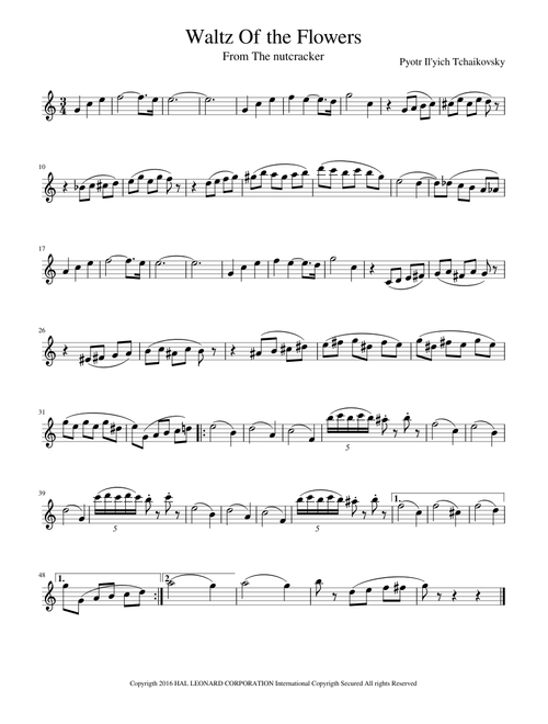 Waltz Of the Flowers