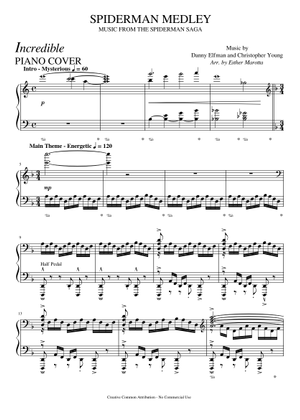 マーチング楽譜 テーマ・フロム・スパイダーマン