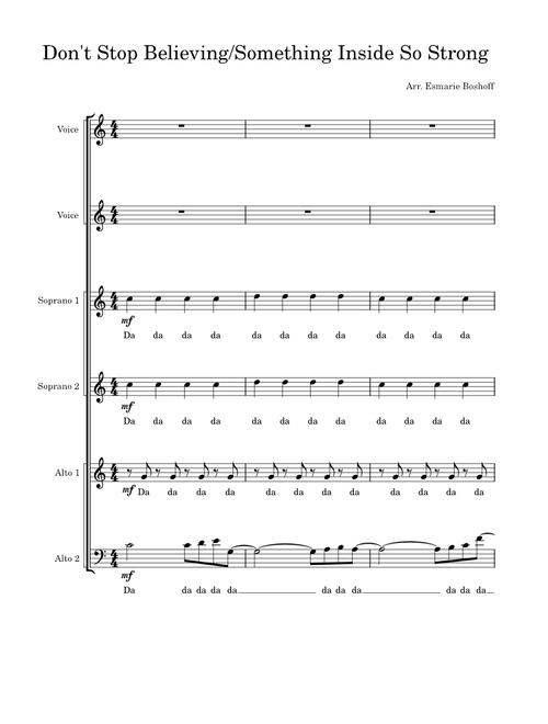Don't Stop Believin' – Journey Don't Stop Believing/Something Inside So Strong