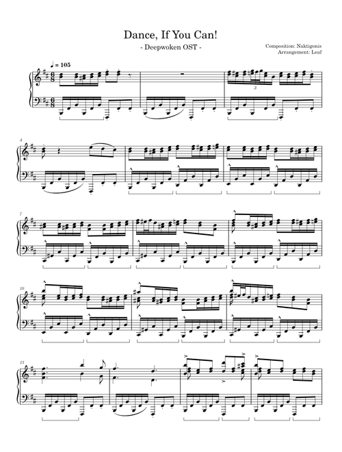 Dance, If You Can! – Naktigonis
