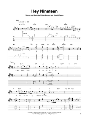 Play Official version of Fm Sheet Music by Steely Dan for