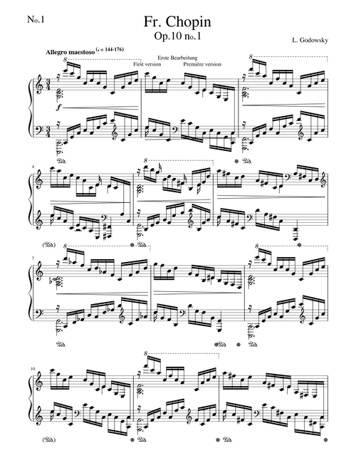 L. Godowsky - study no.1