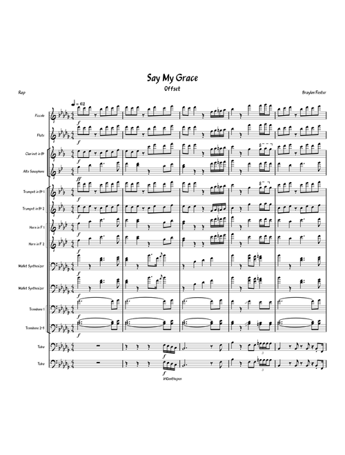 Say My Grace – Offset