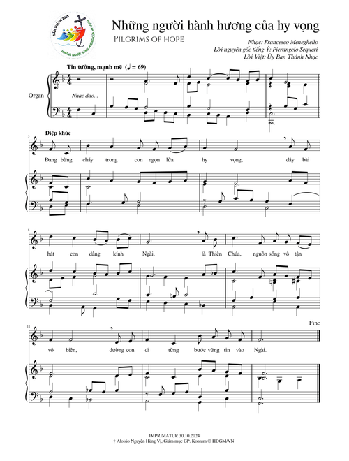 Những người hành hương của hy vọng - Pilgrims of hope