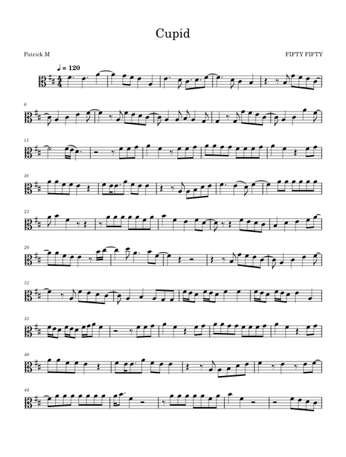 Cupid – FIFTY FIFTY Viola