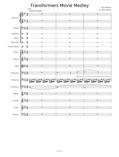 Transformers Movie Medley