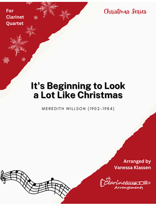 It's Beginning To Look Like Christmas (Arr. Vanessa Klassen) - Meredith Willson (Woodwind Ensemble)