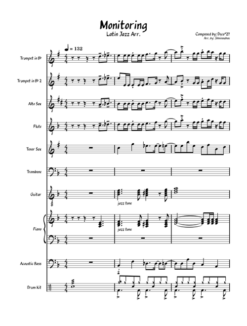 Monitoring (Latin Jazz Arr.)