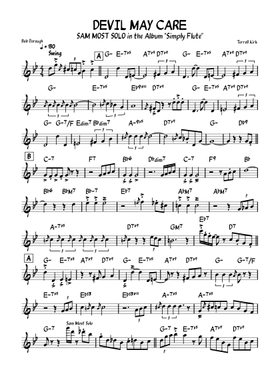 Free Devil May Care by Bob Dorough sheet music | Download