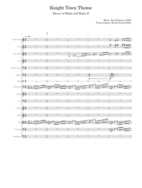 Heroes of Might and Magic II – Knight Town Theme (ensamble)