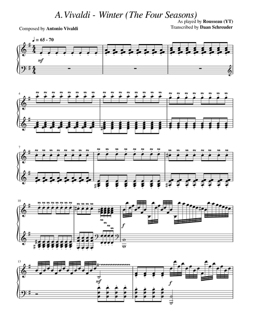 Rousseau Vivaldi Winter 1st Mvt. – rubiojunieedm