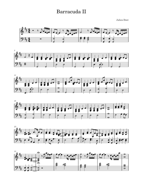 Barracuda II – Julien Doré
