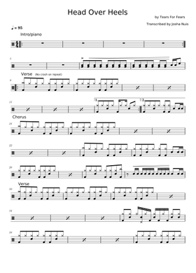 Free Tears for Fears sheet music | Download PDF or print on