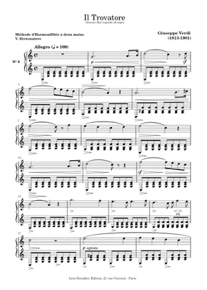 Verdi, Il trovatore: Soldiers chorus (Act 3) Sheet Music for Tenor Verdi, Il trovatore: Soldiers chorus (Act 3) Sheet Music for Tenor