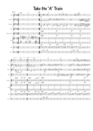 Take the a train – Duke Ellington (Flute 1) - Vince Gassi