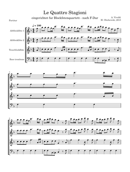 La Primavera – Antonio Vivaldi