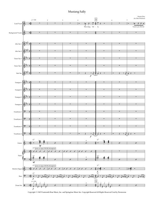 Mustang Sally (Arr. Ben Pritchard) - Buddy Guy (Jazz Ensemble)