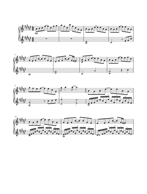 Your lie in April/Shigatsu wa Kimi no Uso - "Again" by Masaru Yokoyama