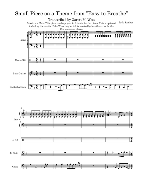 Easy To Breathe – Jack Stauber