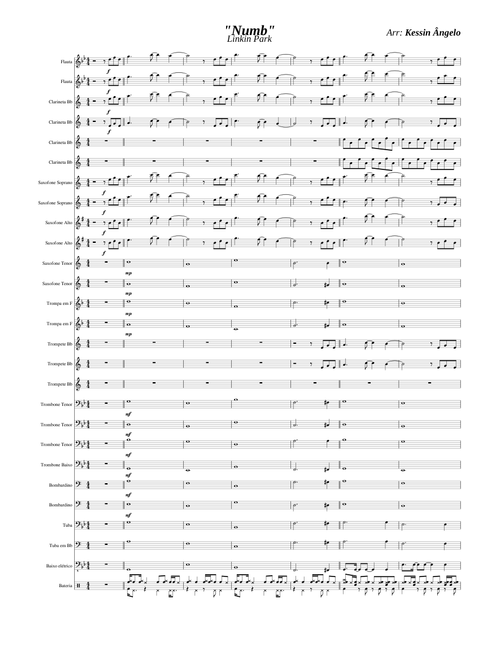 Numb Linkin Park Arr. by Kessin Ângelo