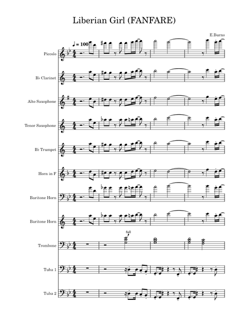 Liberian Girl (FANFARE)