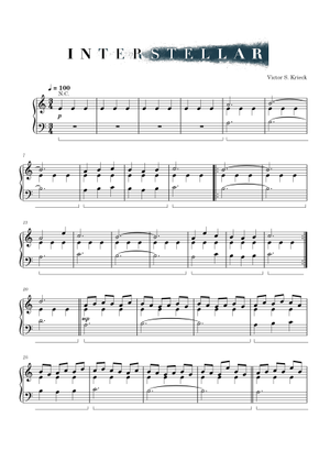Play Official version of Interstellar Theme Sheet Music by Hans Zimmer ...